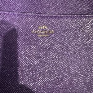Never used purple Coach crossbody
